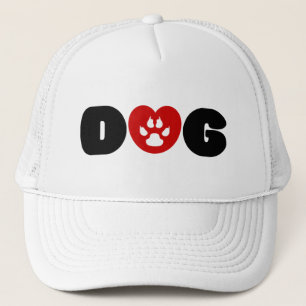 Casquette Coeur d'amour de chien