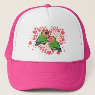 Casquette Coeur d'amour de perruche
