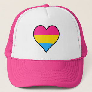 Casquette Coeur de fierté de la transexualité Trucker Hat