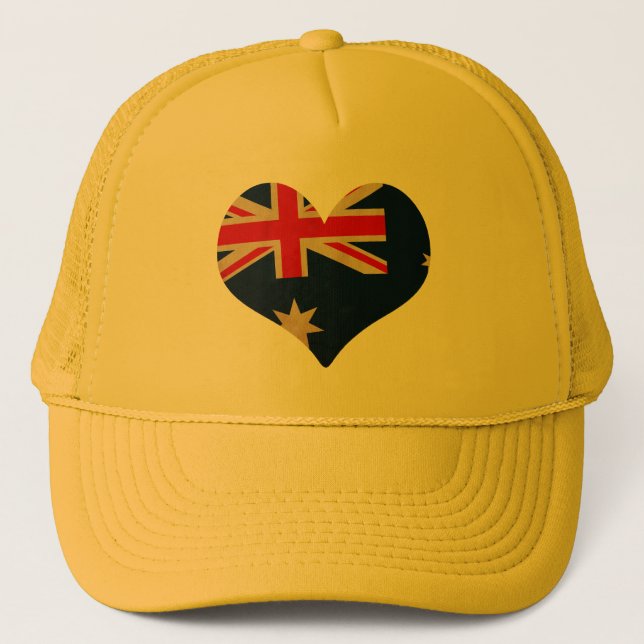 Casquette Coeur de l'Australie (Devant)