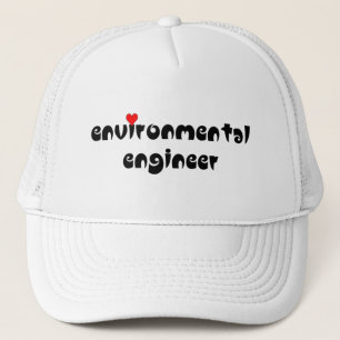 Casquette Coeur de l'ingénieur de l'environnement