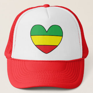Casquette Coeur de Rasta