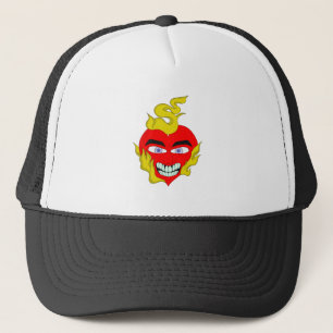 Casquette Coeur flamboyant