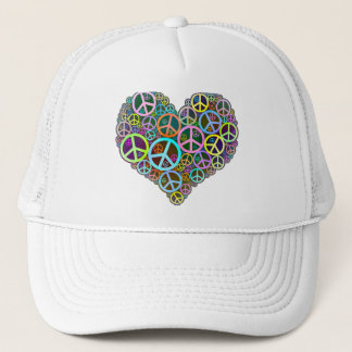 Casquette Coeur frais d'amour de paix