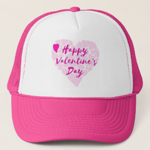 CASQUETTE COEUR "HEUREUSE SAINTE-VALENTIN"