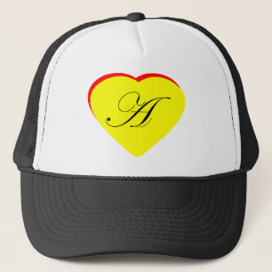 Casquette Coeur jaune rouge A Faire-part de mariage Le MUSÉE