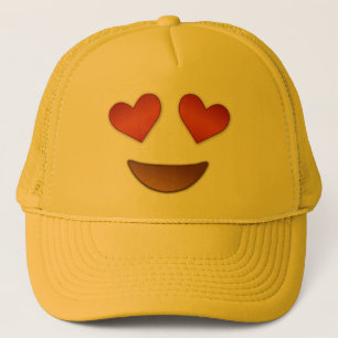 Casquette Coeur mignon pour l'emoji de yeux