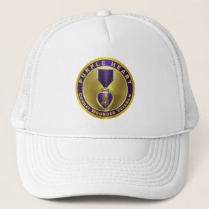 Casquette Cœur Pourpre Blessé au Combat