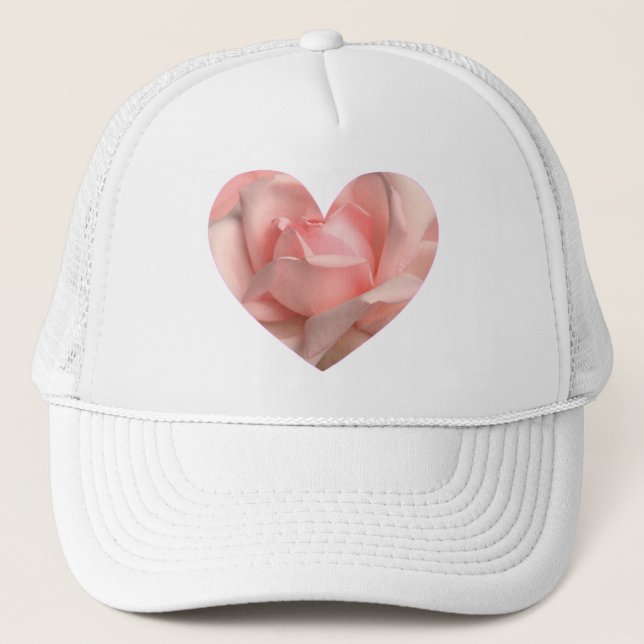 Casquette Coeur rose (Devant)