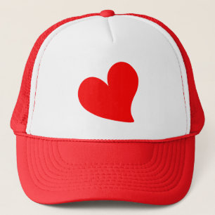 Casquette COEUR ROUGE GRAND Tendance ROMANTIQUE VALENTIN