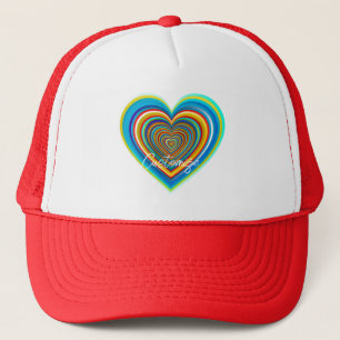 Casquette Coeur valentin multicolore Thunder_Cove