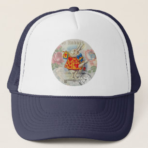Casquette Cœurs de Lapin Blanc Alice Classique