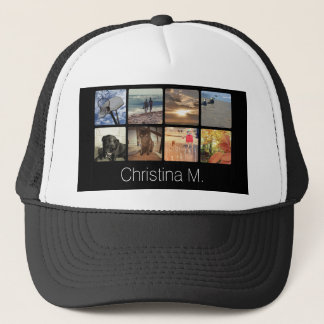 Casquette Collage multi fait sur commande d'image de