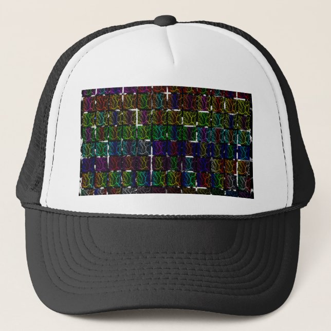 Casquette Collection de lave de l'espace fissuré (Devant)
