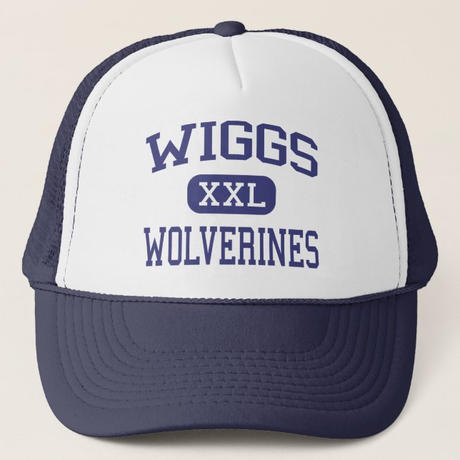 Casquette Collège El Paso le Texas de Wiggs Wolverines (Devant)