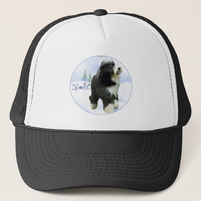 Casquette Collie Noel (Devant)
