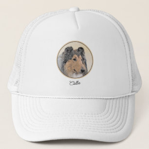 Casquette Collie (Rough) Peinture - Joli Art de Chien Origin