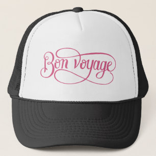 Casquette Colonne de calligraphie bon voyage