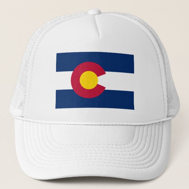 Casquette Colorado : Le drapeau américain du centenaire (Devant)