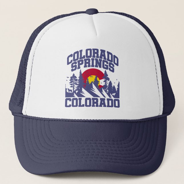 Casquette Colorado Springs, Colorado (Devant)