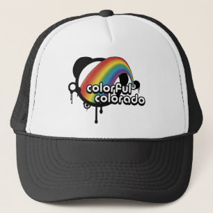 Casquette coloré.