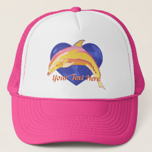 Casquette coloré de dauphin