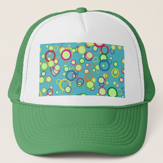 Casquette Colorful Circles (Devant)