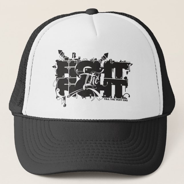 Casquette Combattez le combat (Devant)