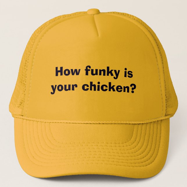 Casquette Combien génial est votre poulet ? (Devant)