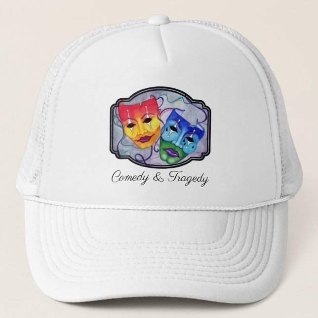 Casquette Comédie et tragédie (Devant)