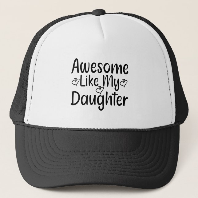 Casquette Comme Ma Fille (Devant)