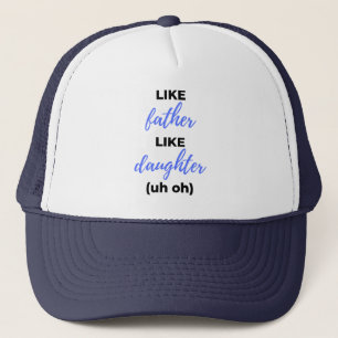 Casquette Comme Père Comme Fille Euh Oh bl