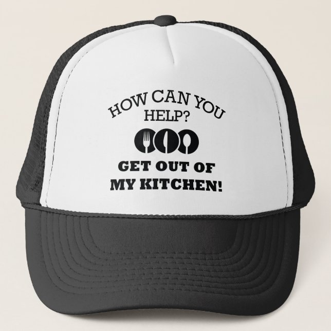 Casquette Comment aider (Devant)