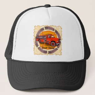 Casquette Comment faire pour rouler un camion à feu