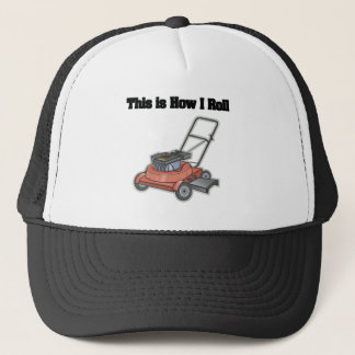 Casquette Comment je roule (tondeuse de pelouse)