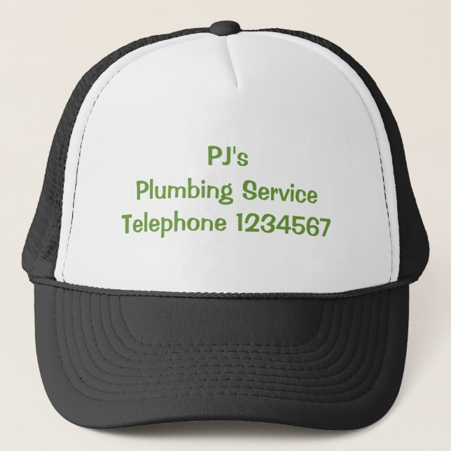 CASQUETTE COMMERCES - PLUMBES (Devant)