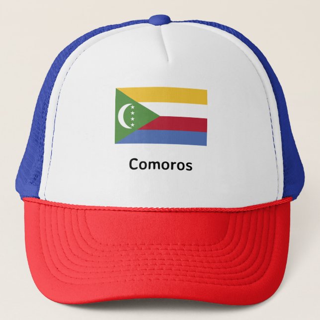 Casquette Comoros Flag (Devant)