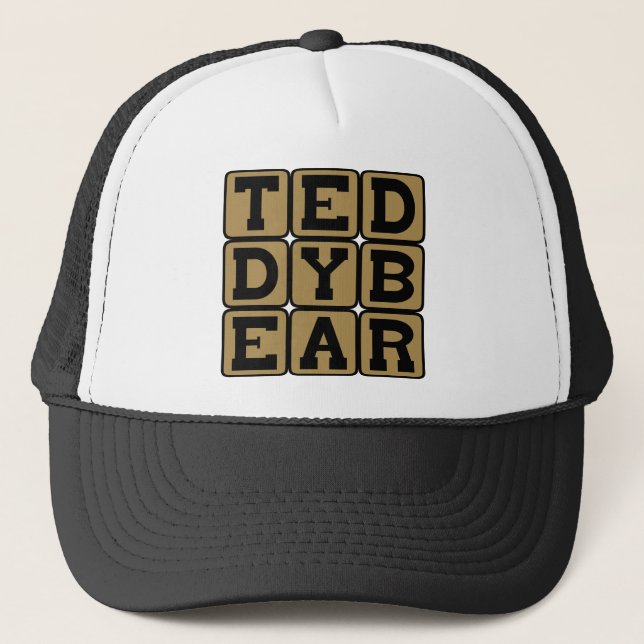 Casquette Compagne de lit de nounours (Devant)