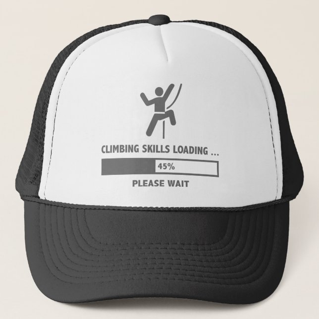 Casquette Compétences Escalades Chargement (Devant)
