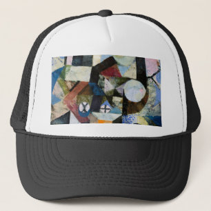 Casquette Composition avec la moitié jaune par Paul Klee