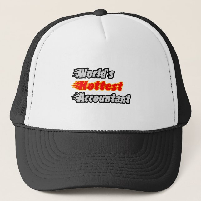 Casquette Comptable le plus audacieux du monde (Devant)