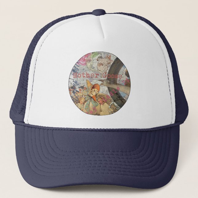 Casquette Comptine de Mère l'Oie Conte de Fées (Devant)