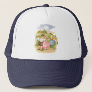 Casquette Comptines de Mère l'Oie Georgie Porgie vintage