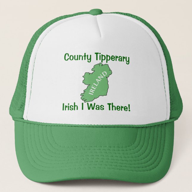 Casquette Comté Tipperary Irlande Trucker Hat (Devant)