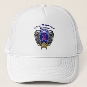 Casquette Conception ailée époustouflante de la 10e division