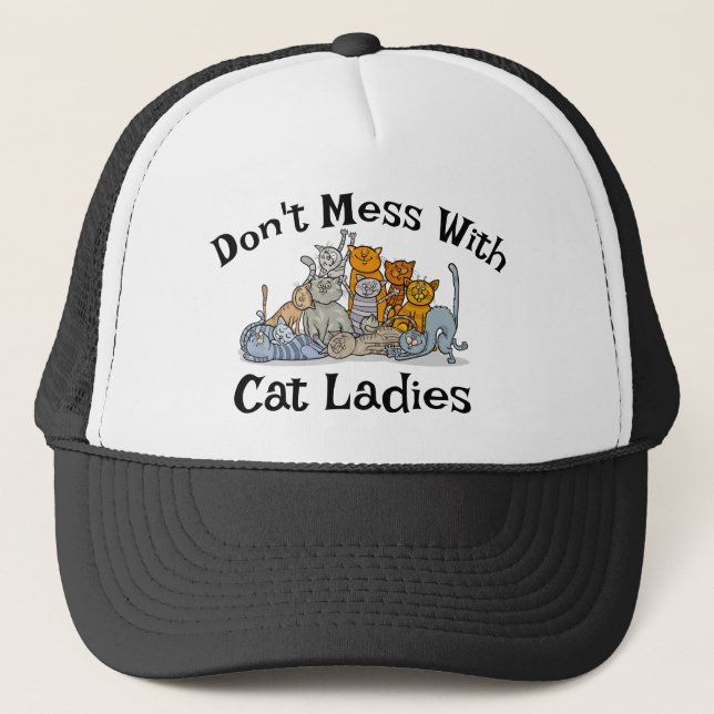 Casquette Conception Cat Ladies (Devant)