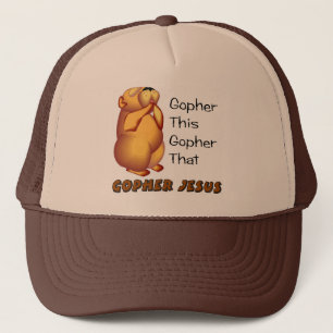 Casquette Conception chrétienne de prière de Gopher