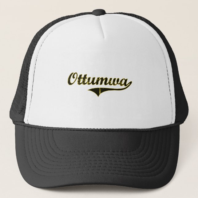 Casquette Conception classique d'Ottumwa Iowa (Devant)