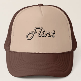 Casquette Conception classique du Michigan de silex rétro
