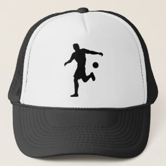 Casquette Conception de chapeau de silhouette de joueur de f